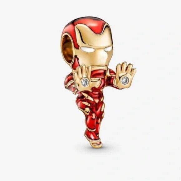 Pandora X Marvel The Avengers Iron Man Charm - Picture 1 of 4